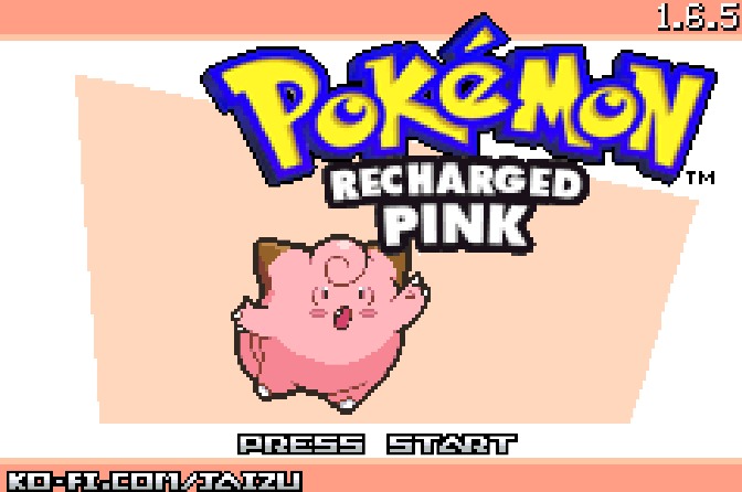 Pokémon Recharged Pink