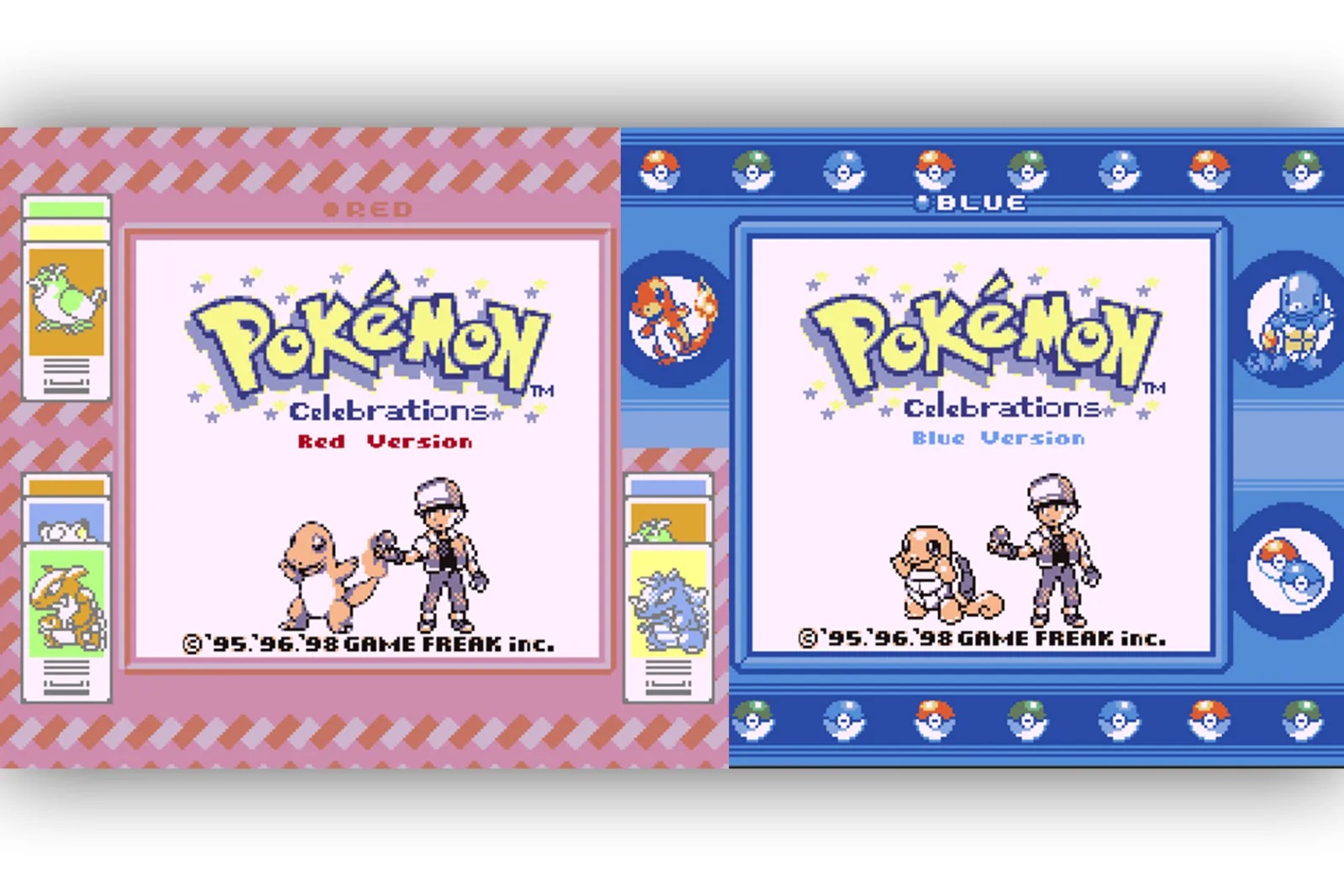 Pokemon Red & Blue Celebrations Cheats